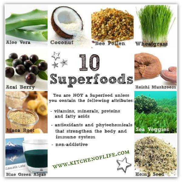 10 best super foods